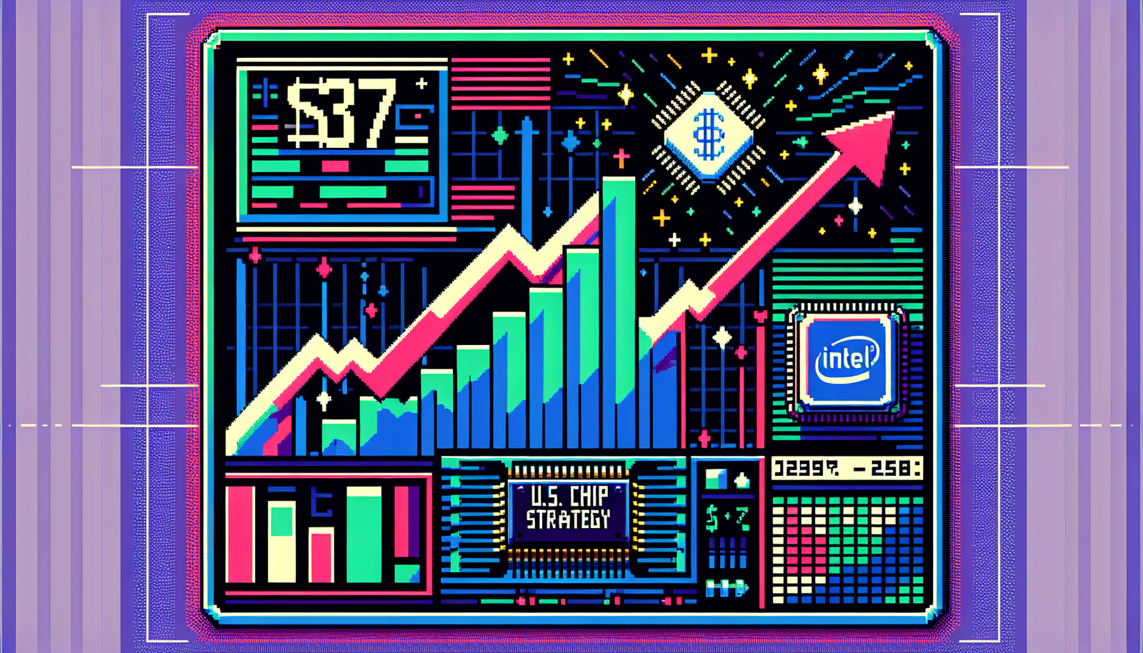 Intel Stock Surges Above $37, Underscoring U.S. Chip Strategy