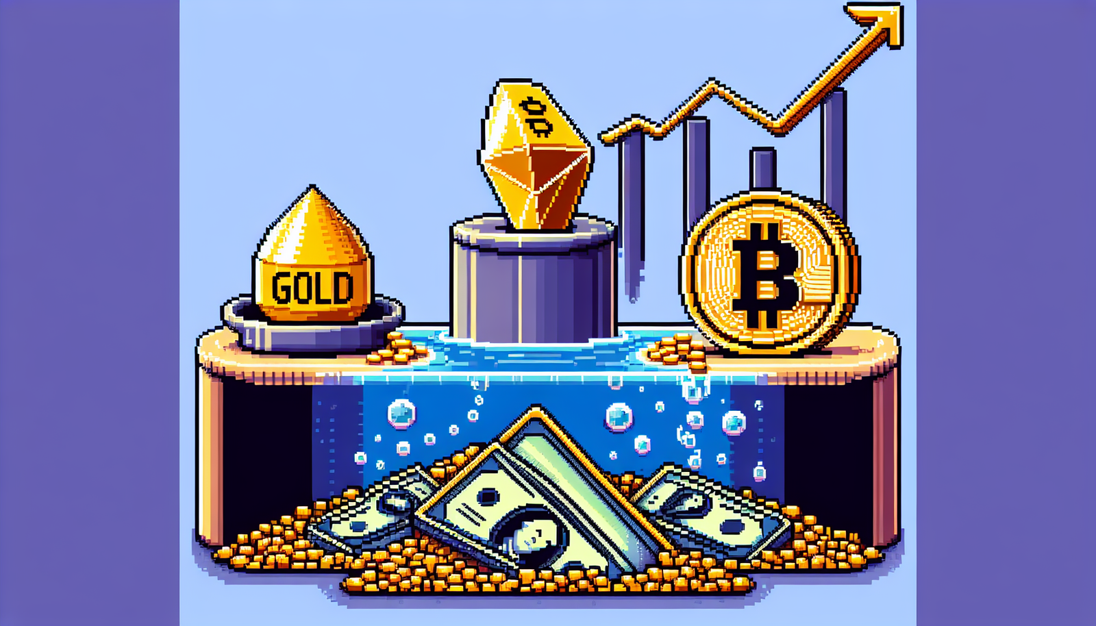 Gold, Bitcoin, Stocks Hit Record Highs as US Dollar Plunges