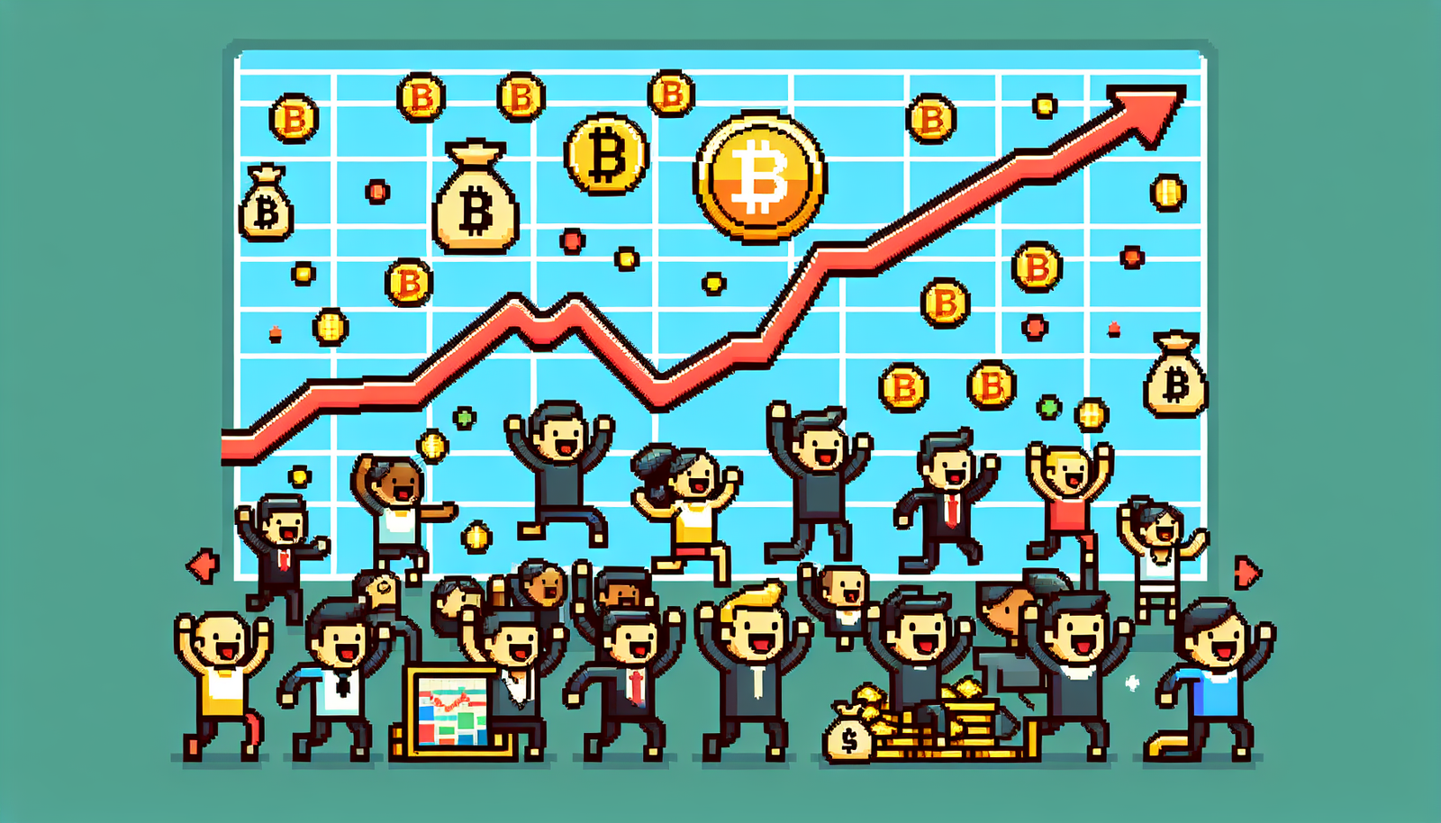 Bitcoin Hits New Record Amid Soaring Retail Bullish Sentiment