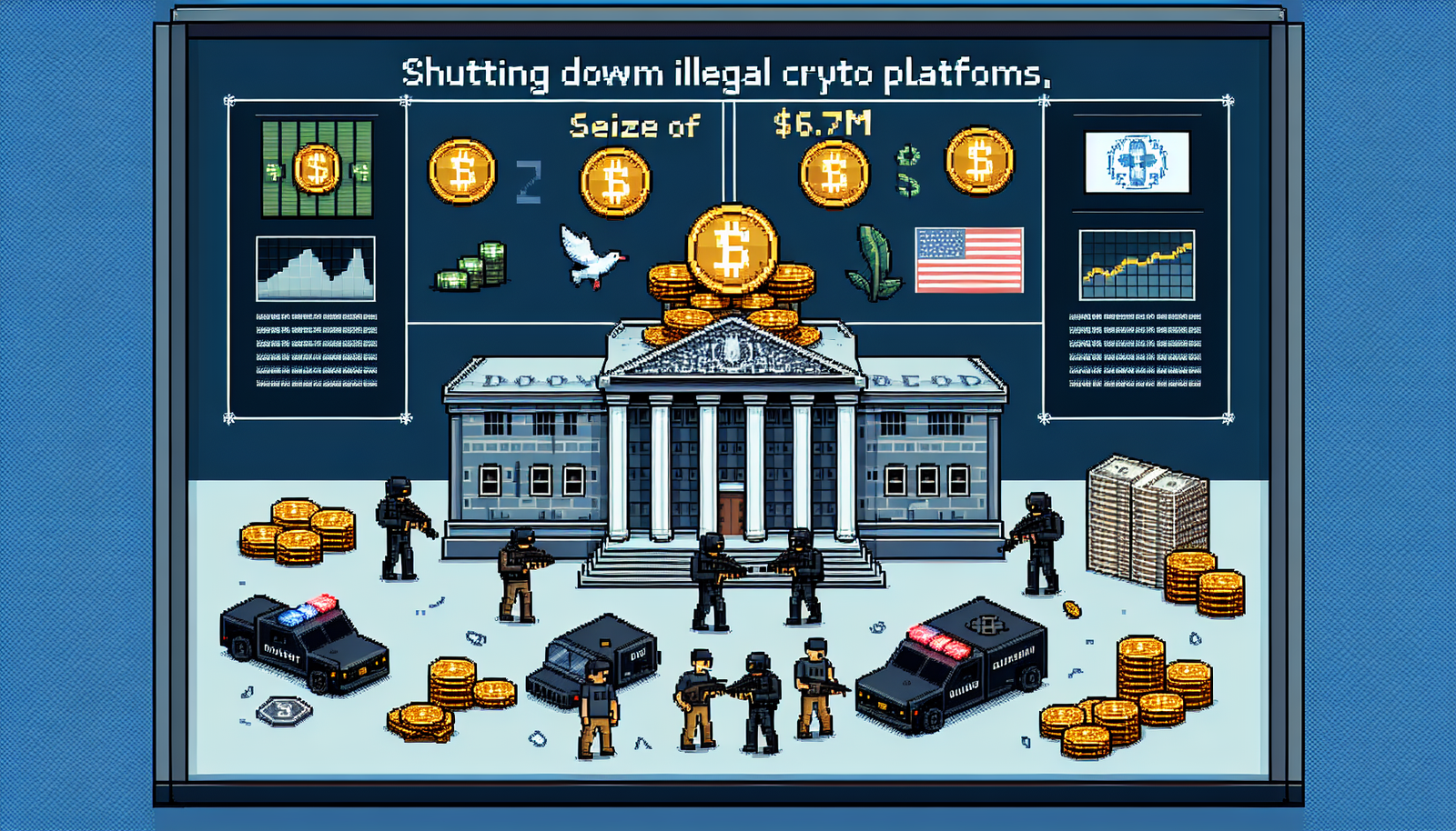 Kazakhstan Shuts Down 130 Illegal Crypto Platforms, Seizes $16.7M