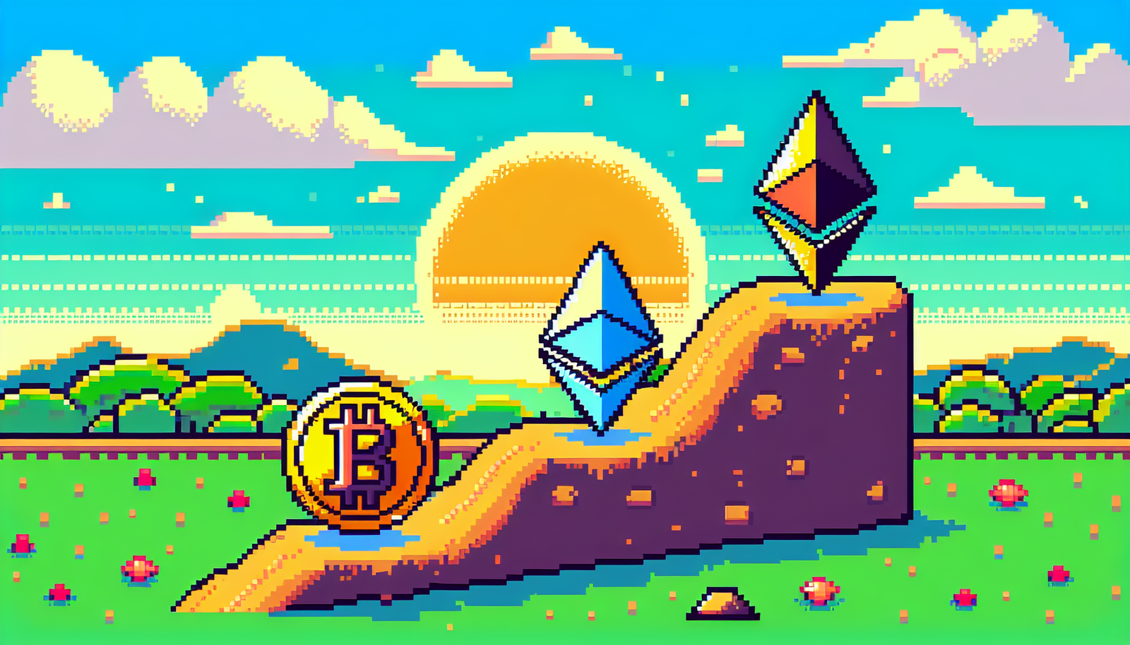 Bitcoin Retreats From Record Highs; Ethereum, XRP Also Slide