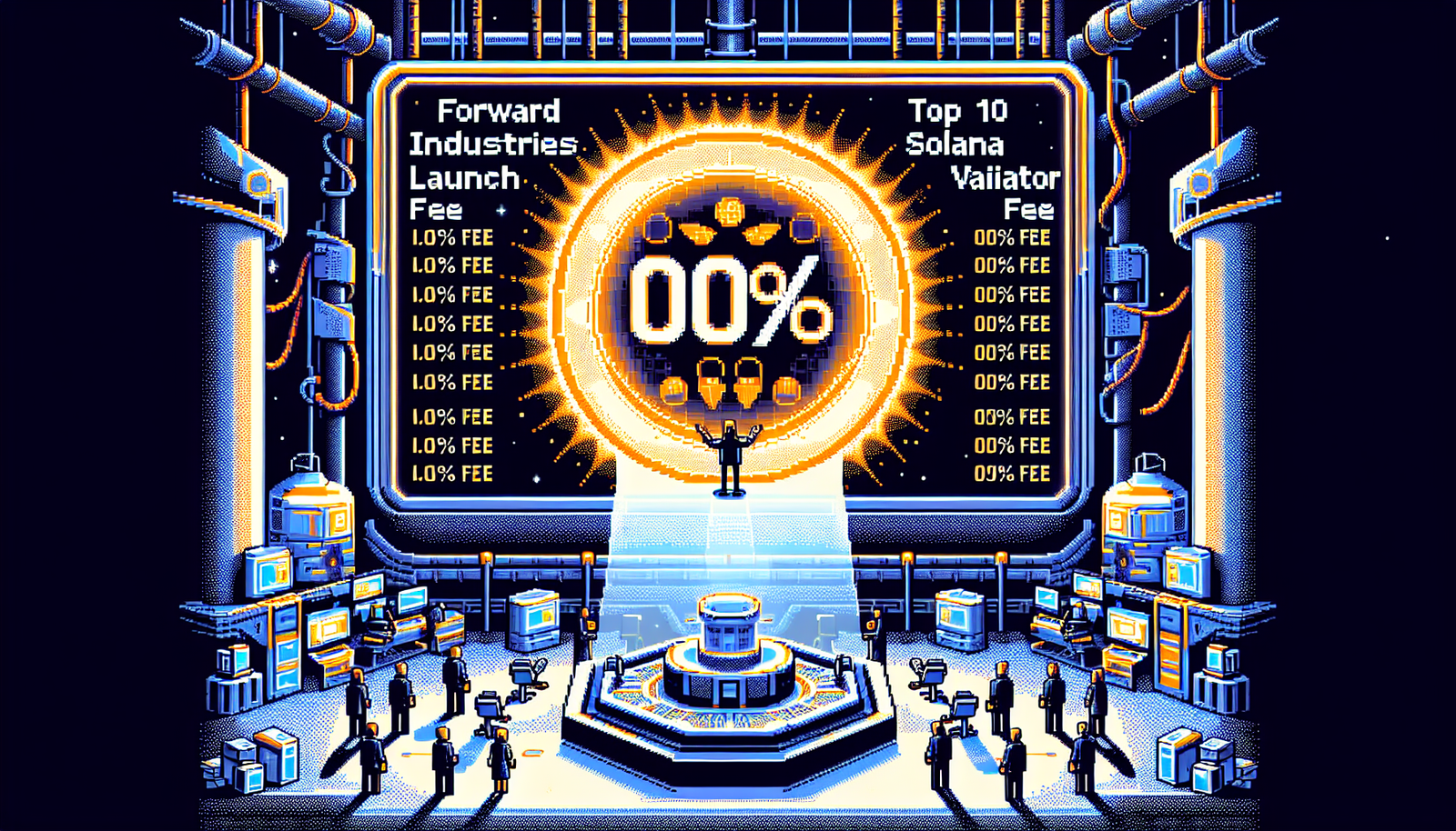 Forward Industries Launches Top 10 Solana Validator at 0% Fee