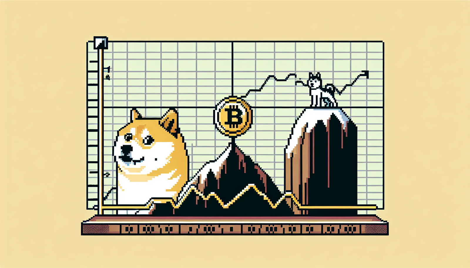 Dogecoin Leads Crypto Decline, BNB Hits Record High Amid Market Drop