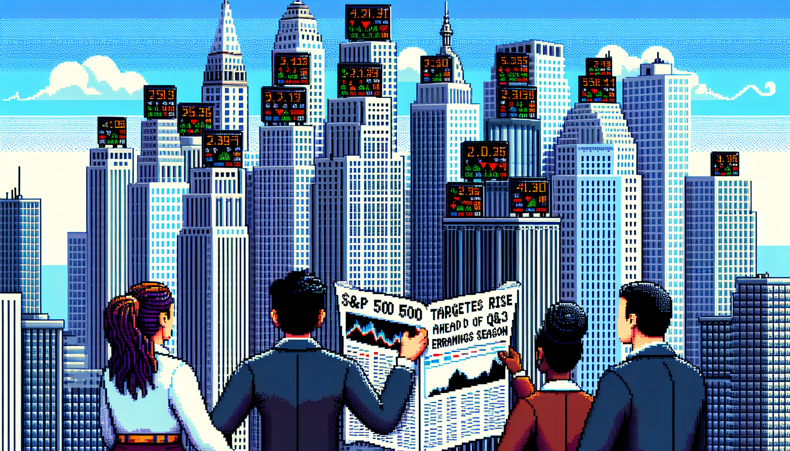 Wall Street Raises S&P 500 Targets Ahead of Q3 Earnings Season