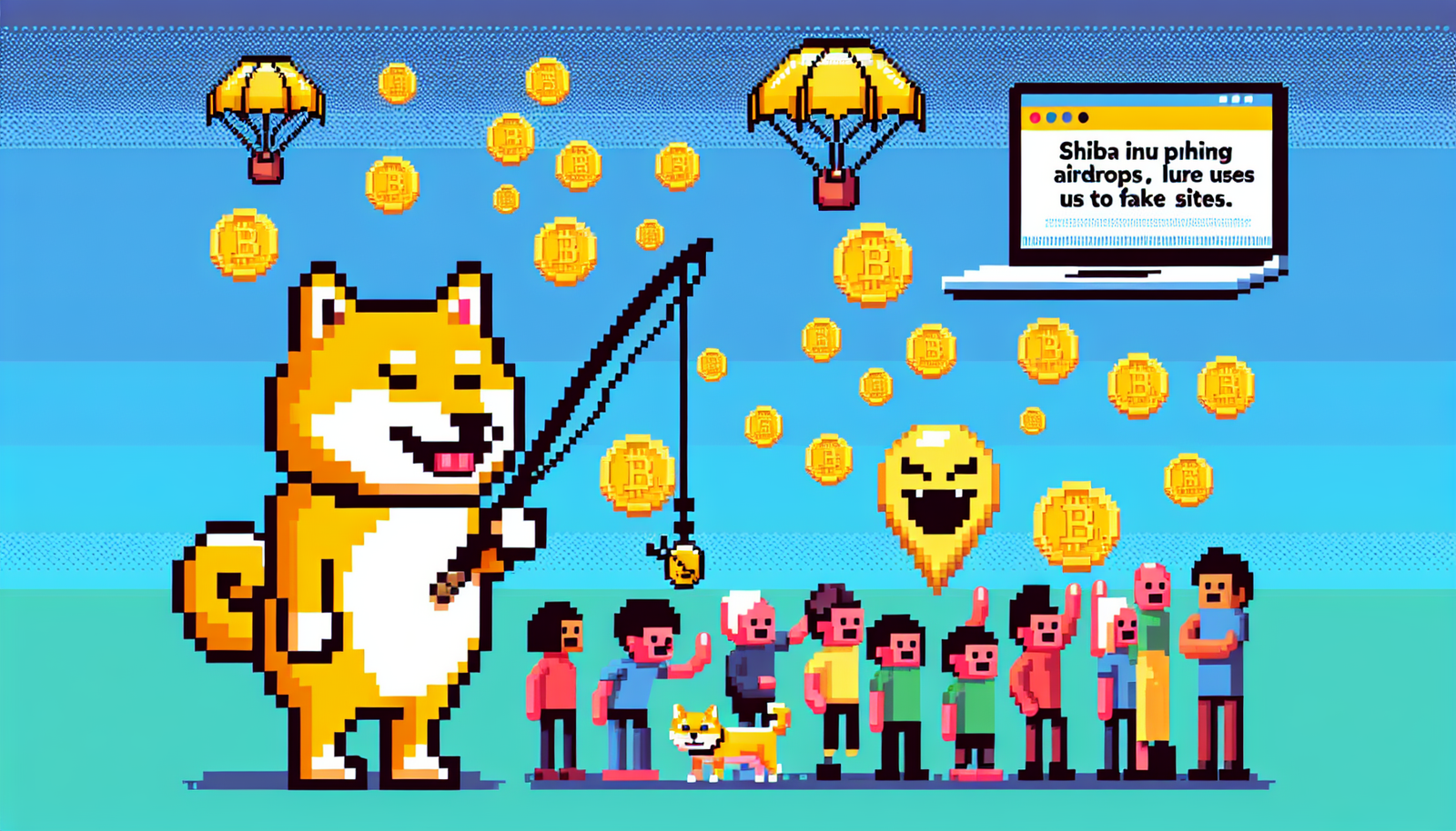 Shiba Inu Phishing Scam: Real Airdrops Lure Users to Fake Sites