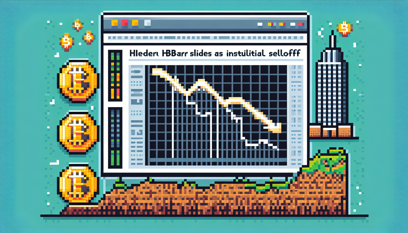 Hedera HBAR Slides as Institutional Selloff Drives Volatility