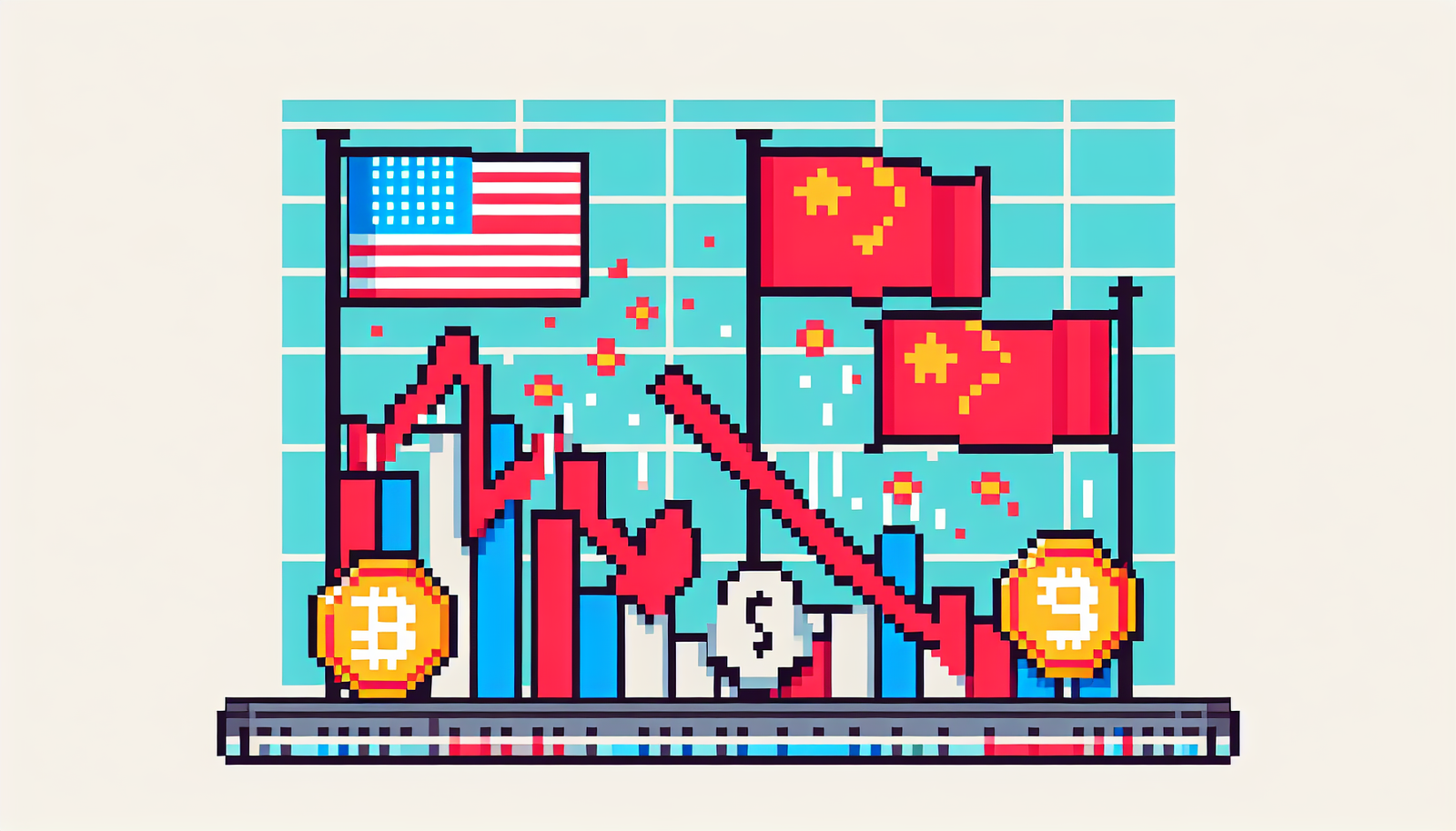 Crypto Markets Rattle as $490M Liquidated Amid US-China Trade Tensions