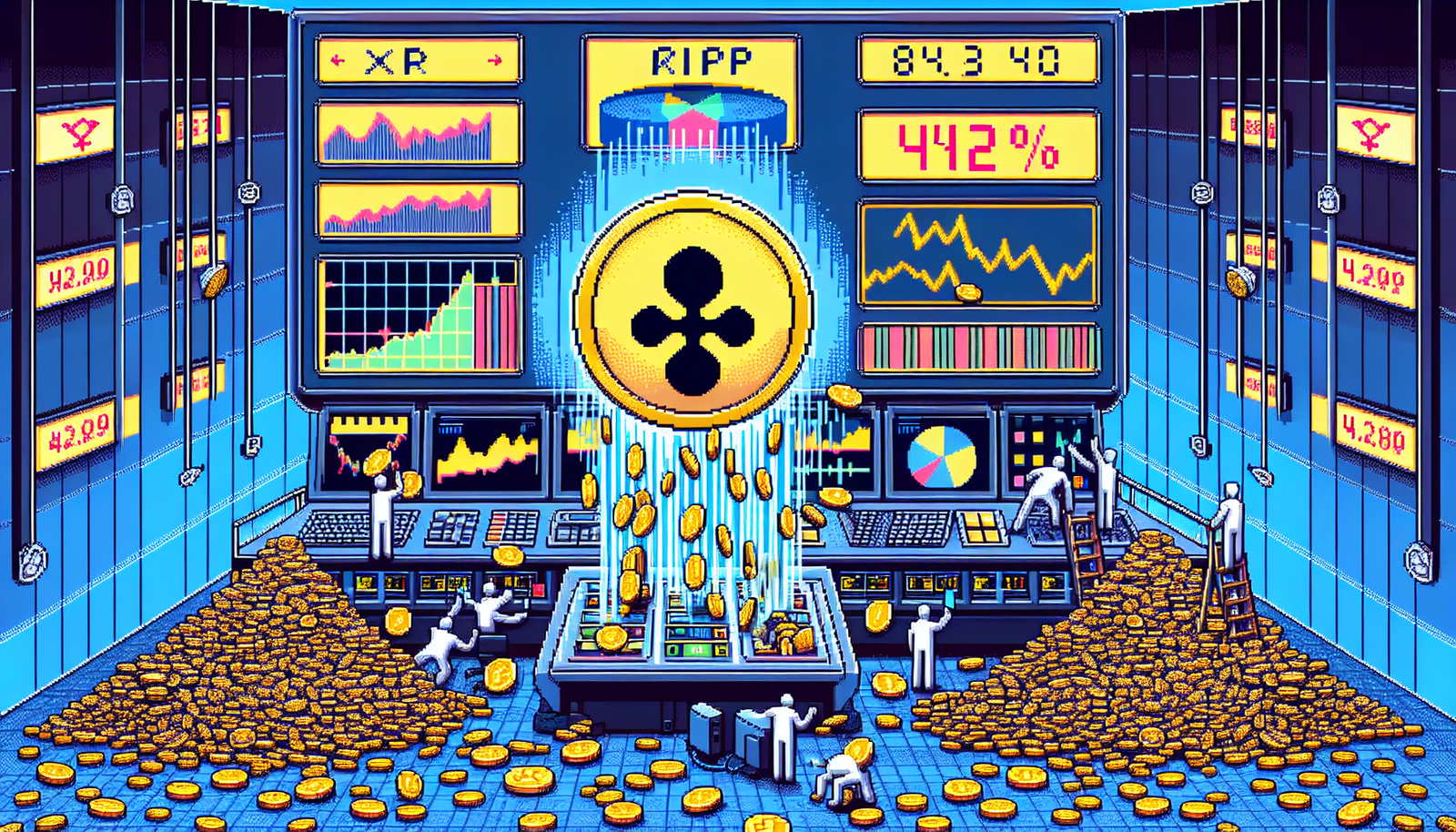 XRP Plunges 42% as Whales Trigger Massive Liquidations Friday