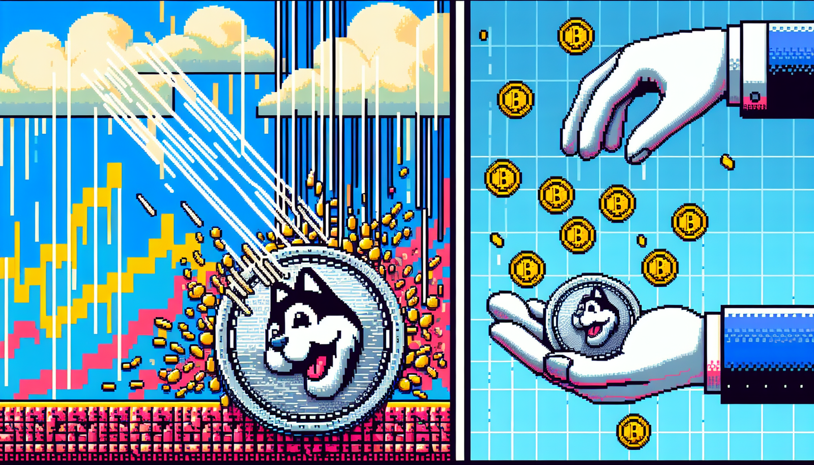 Dogecoin Plunges 50% in Flash Crash, Recovers as Whales Buy