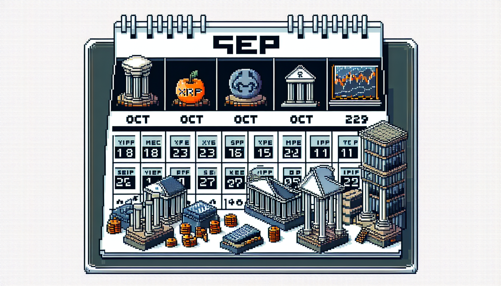 SEC to Decide on Six Spot XRP ETF Applications October 18–24
