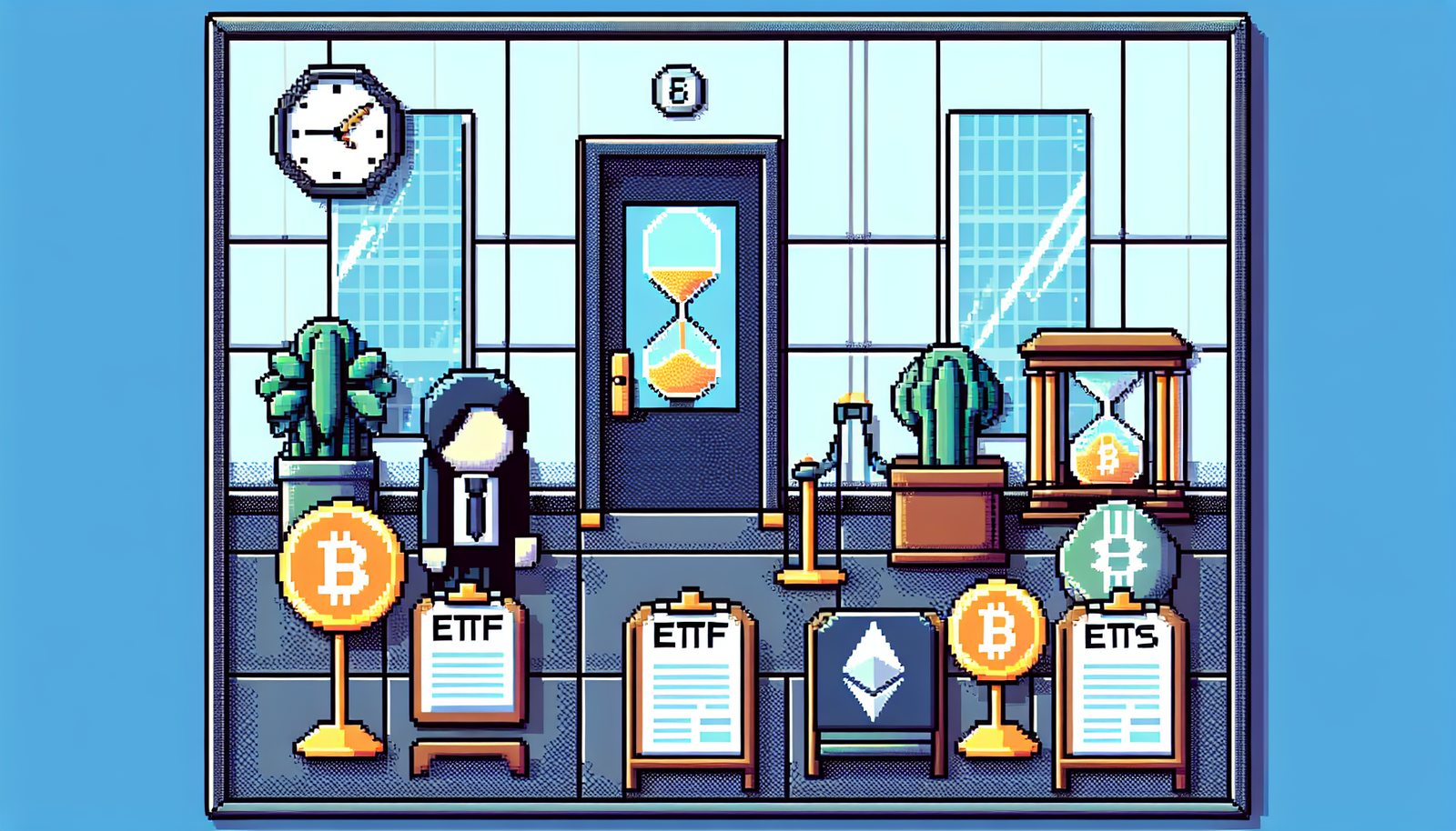 US Shutdown Delays Approval of 16 Crypto ETFs, Industry Awaits