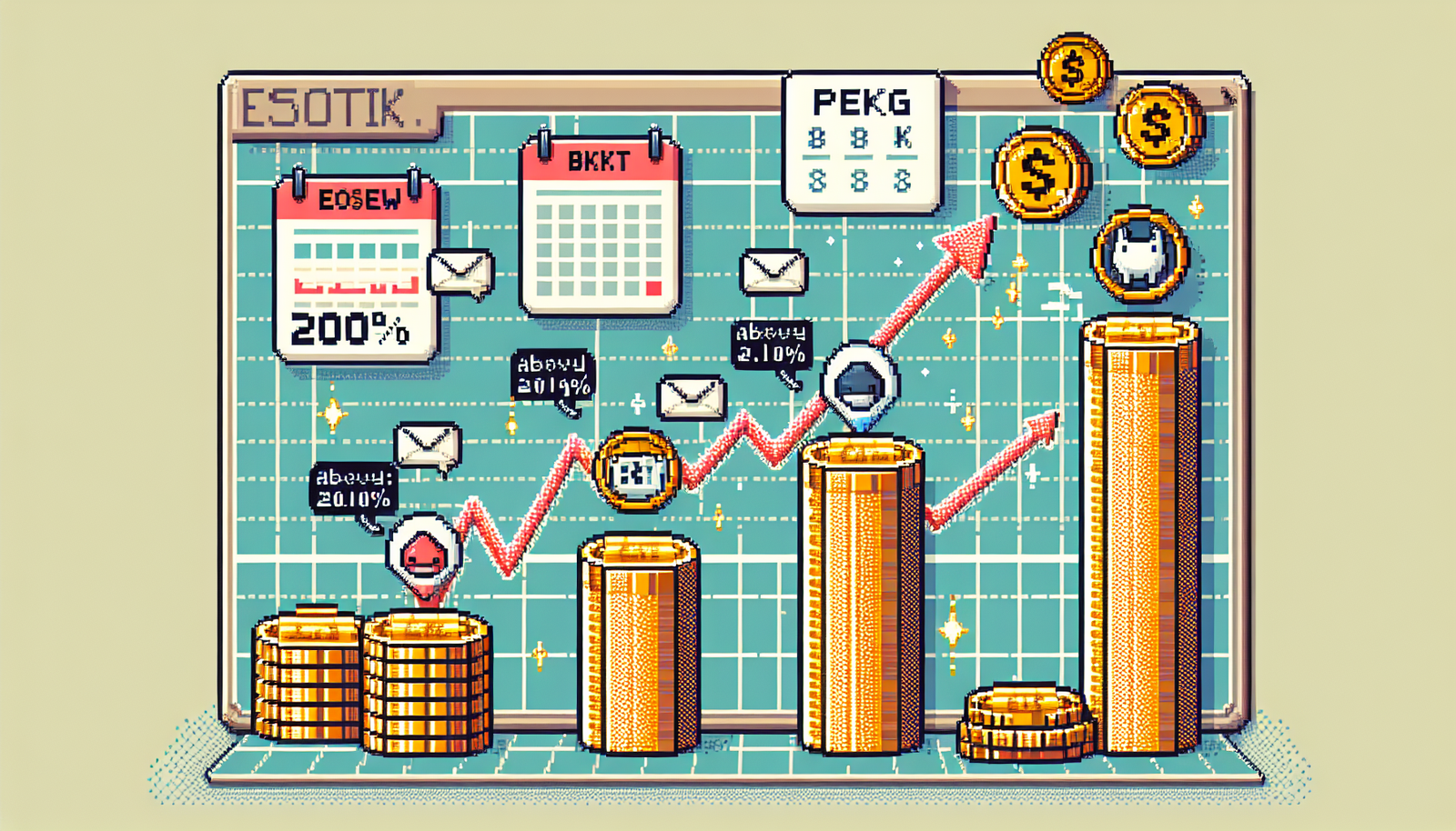 3 US Stocks Soar Over 200% in One Month: EOSEW, BKKT, PEPG