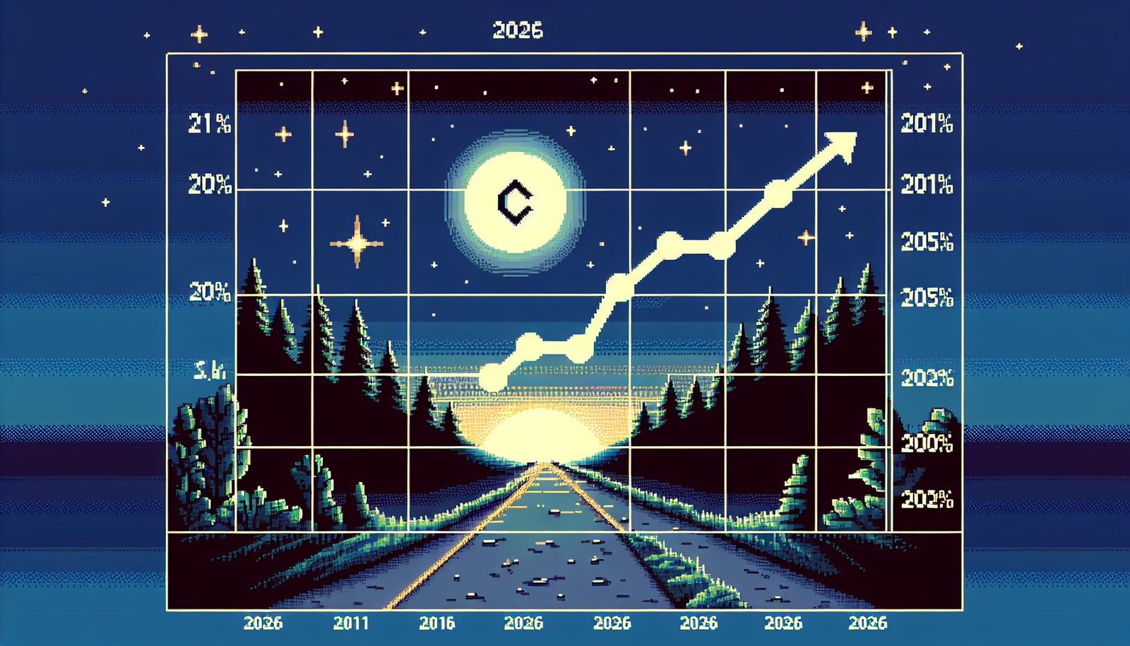 Chainlink (LINK) Eyes 205% ROI by 2026 After 21% Price Slide