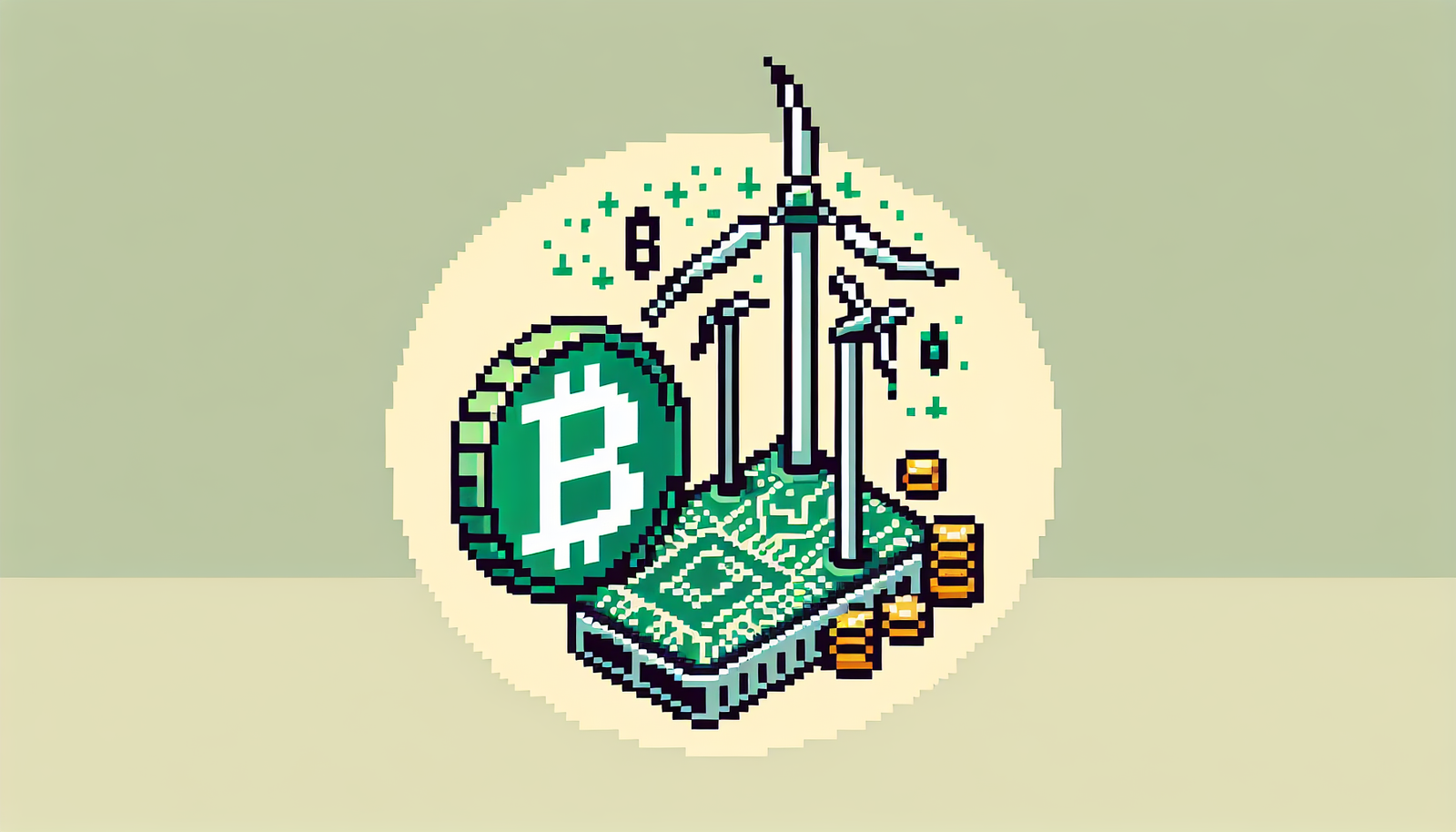 Bitcoin Miners Harness Green Energy as Global Compute Surges