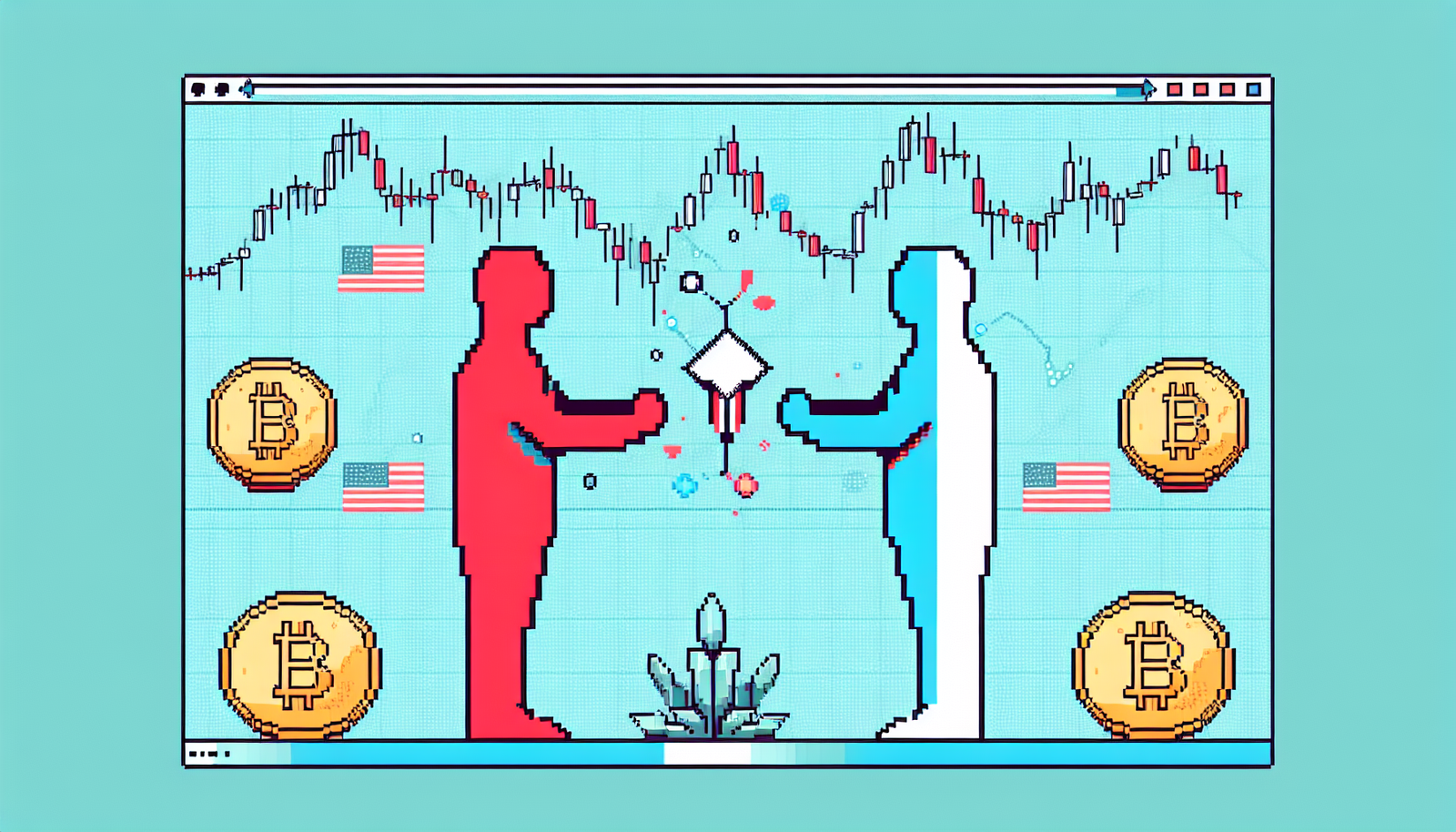 Trump Confirms US-China Trade War, Bitcoin Market Reacts to Tariffs