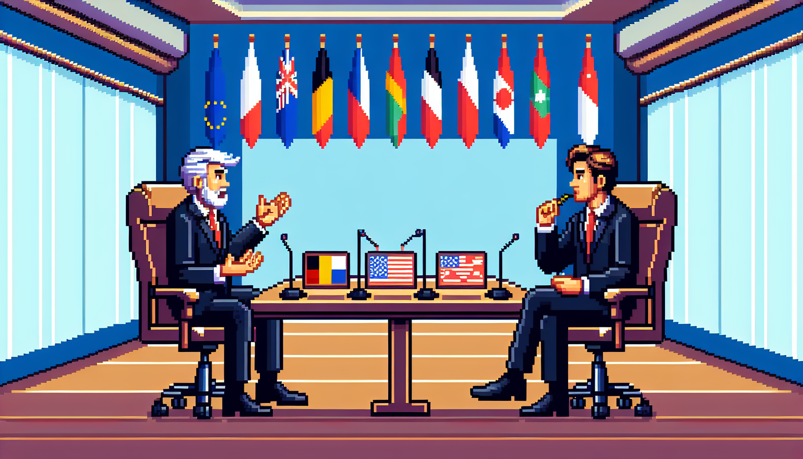 Trump: China "Forced" Tariffs, Calls for Fair Deal Ahead of Summit