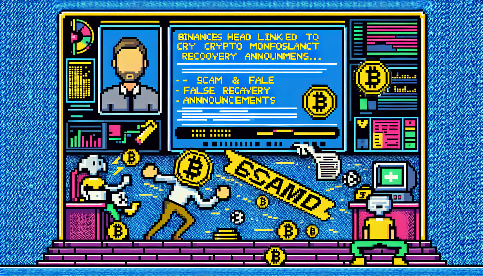 Binance's CZ linked to crypto scam accounts and fake recovery claims