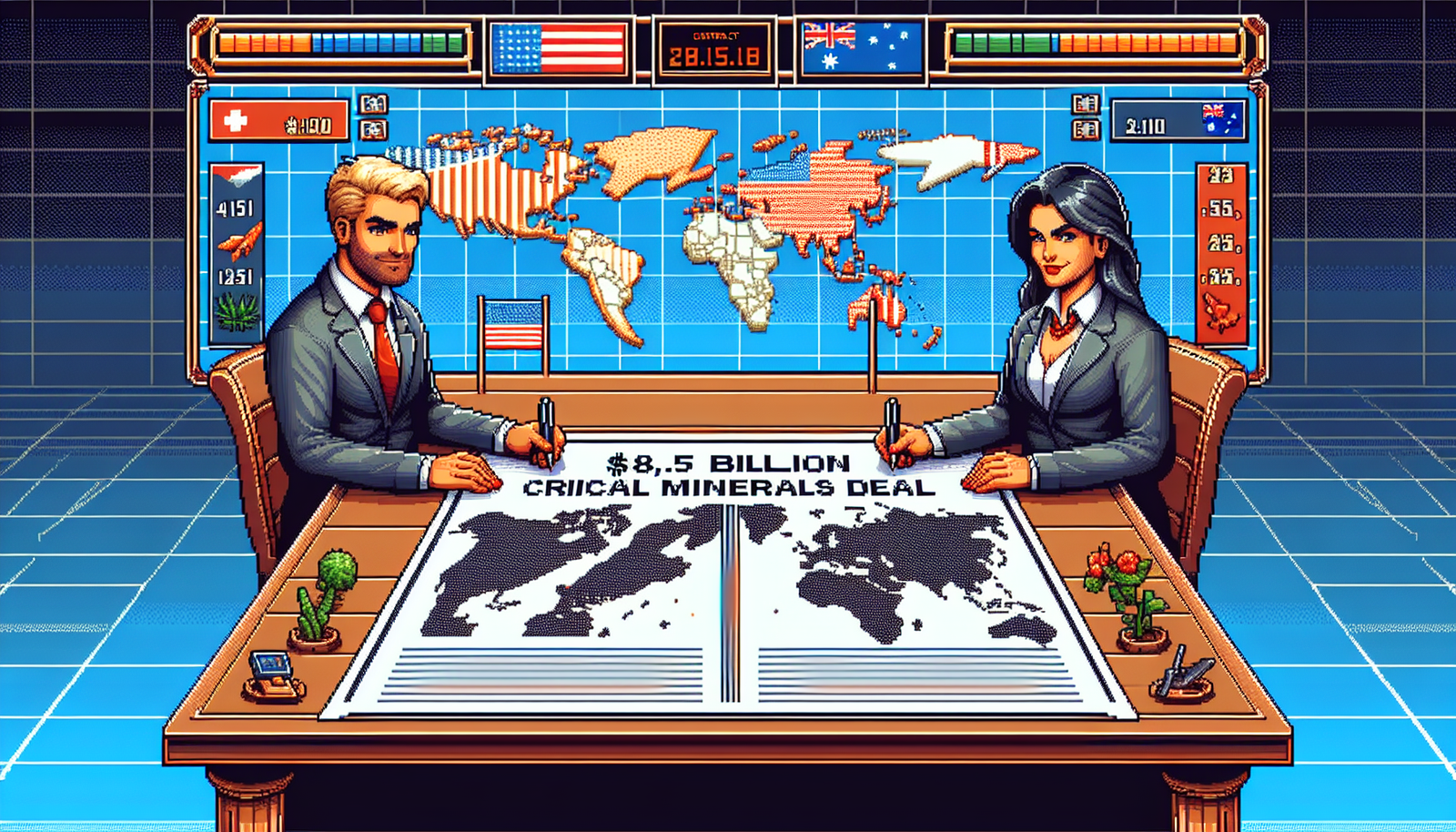 Trump, Albanese Sign $8.5B Critical Minerals Deal Amid China Tensions Trump, Albanese Sign $8.5B Critical Minerals Deal Amid China Tensions