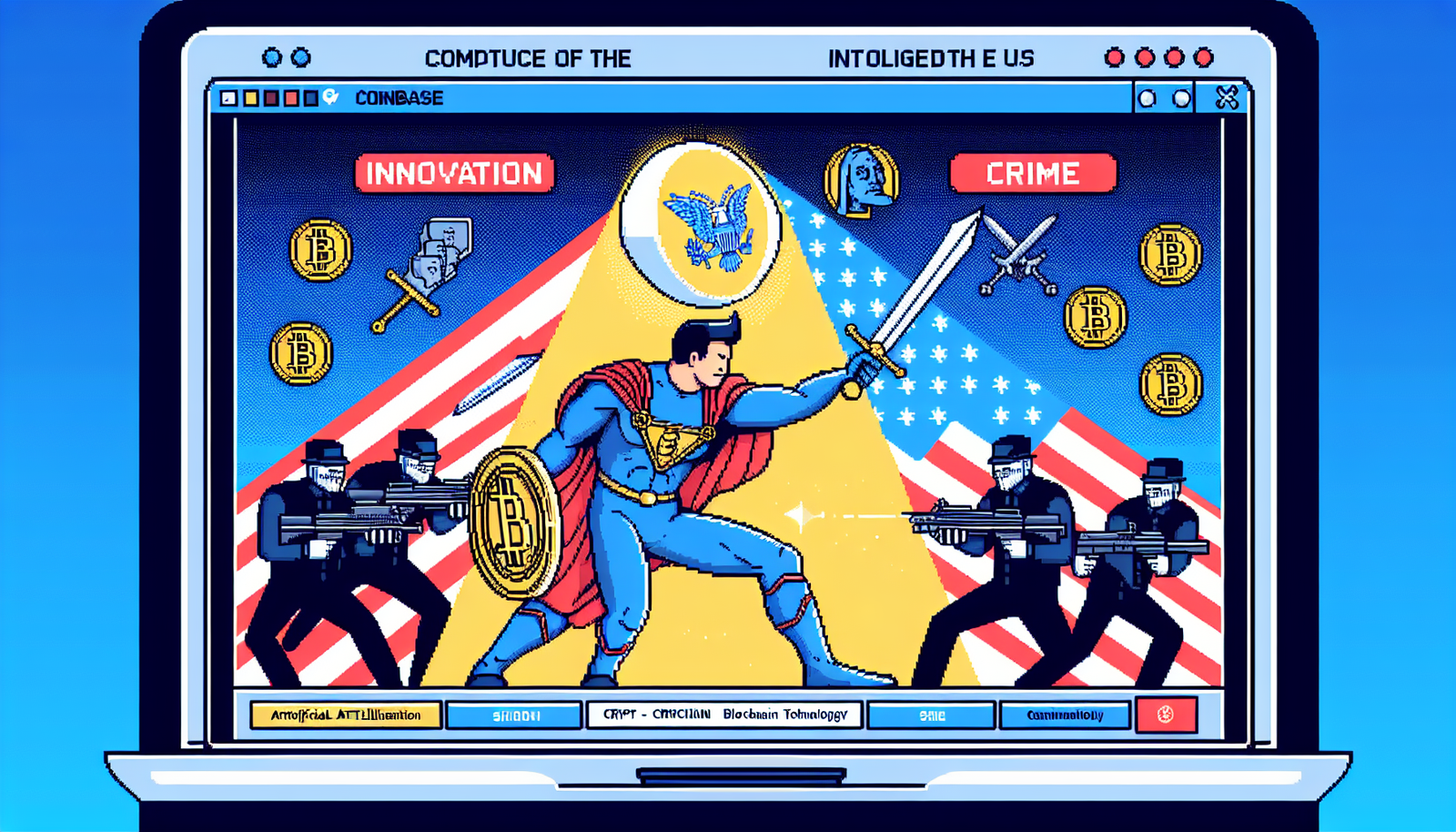 Coinbase urges US to use AI, blockchain to fight crypto crime