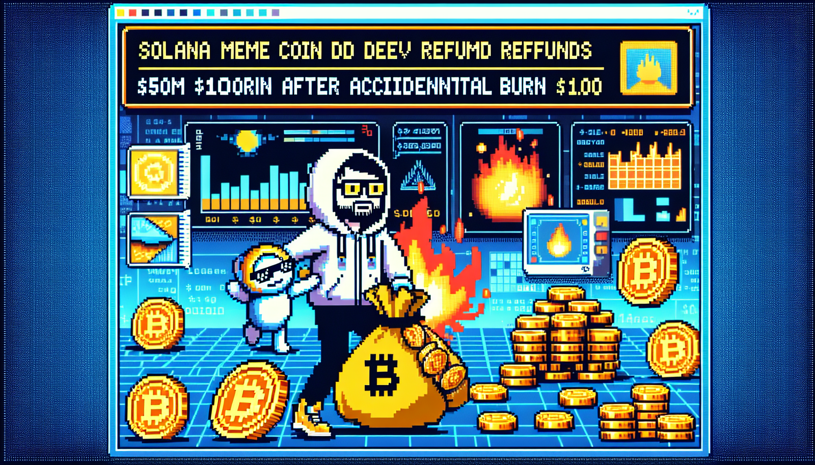 Solana Meme Coin Dev Refunds $10M After Accidental Burn