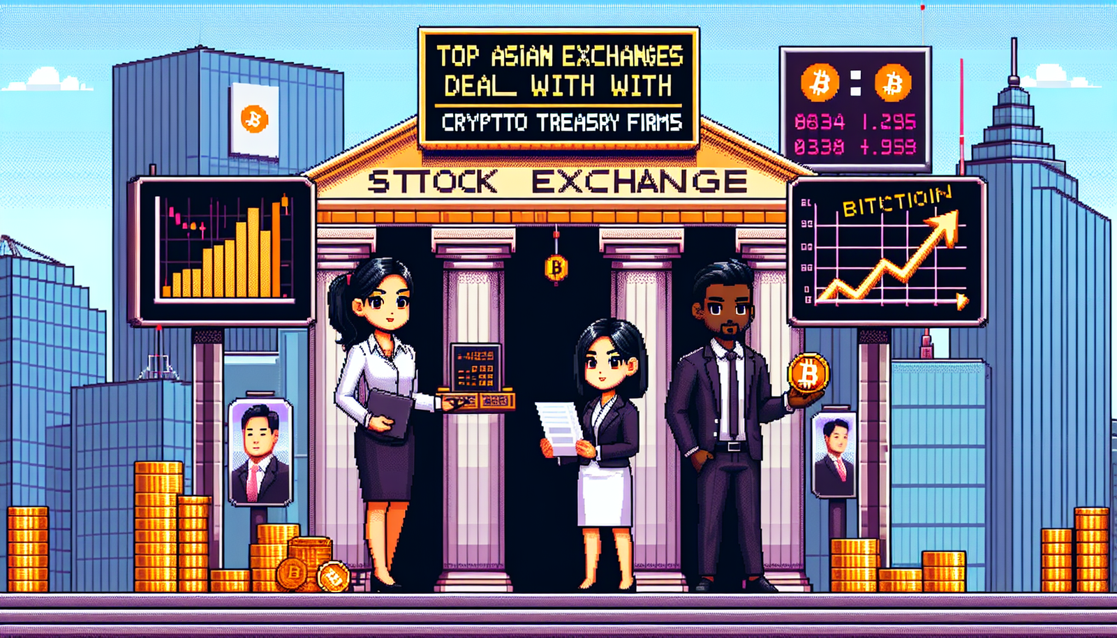 Asia’s Top Stock Exchanges Crack Down on Crypto Treasury Firms