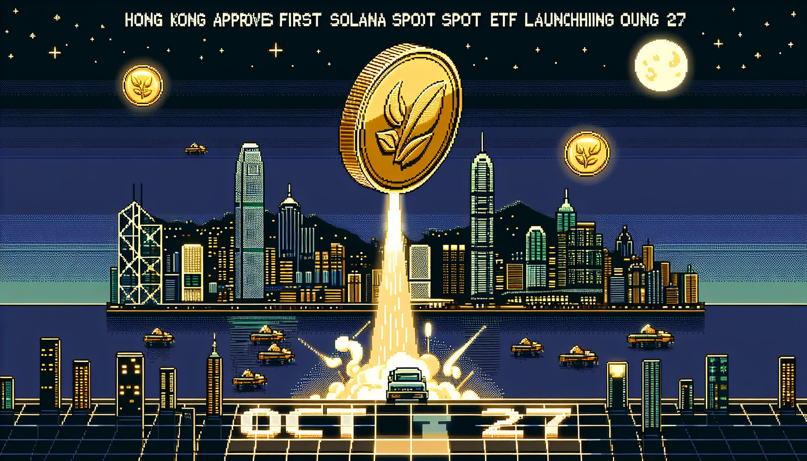 Hong Kong Approves First Solana Spot ETF Launching Oct 27