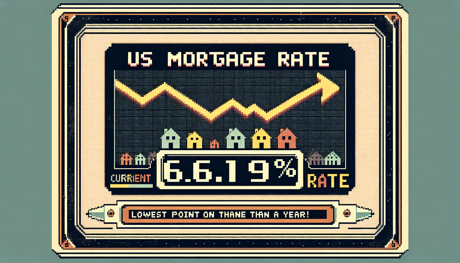US Mortgage Rate Falls to 6.19%, Hitting Lowest Point in More Than a Year