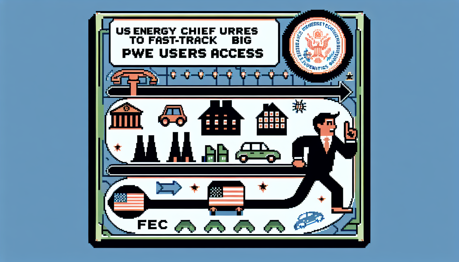 US Energy Chief Urges FERC to Fast-Track Big Power Users Access