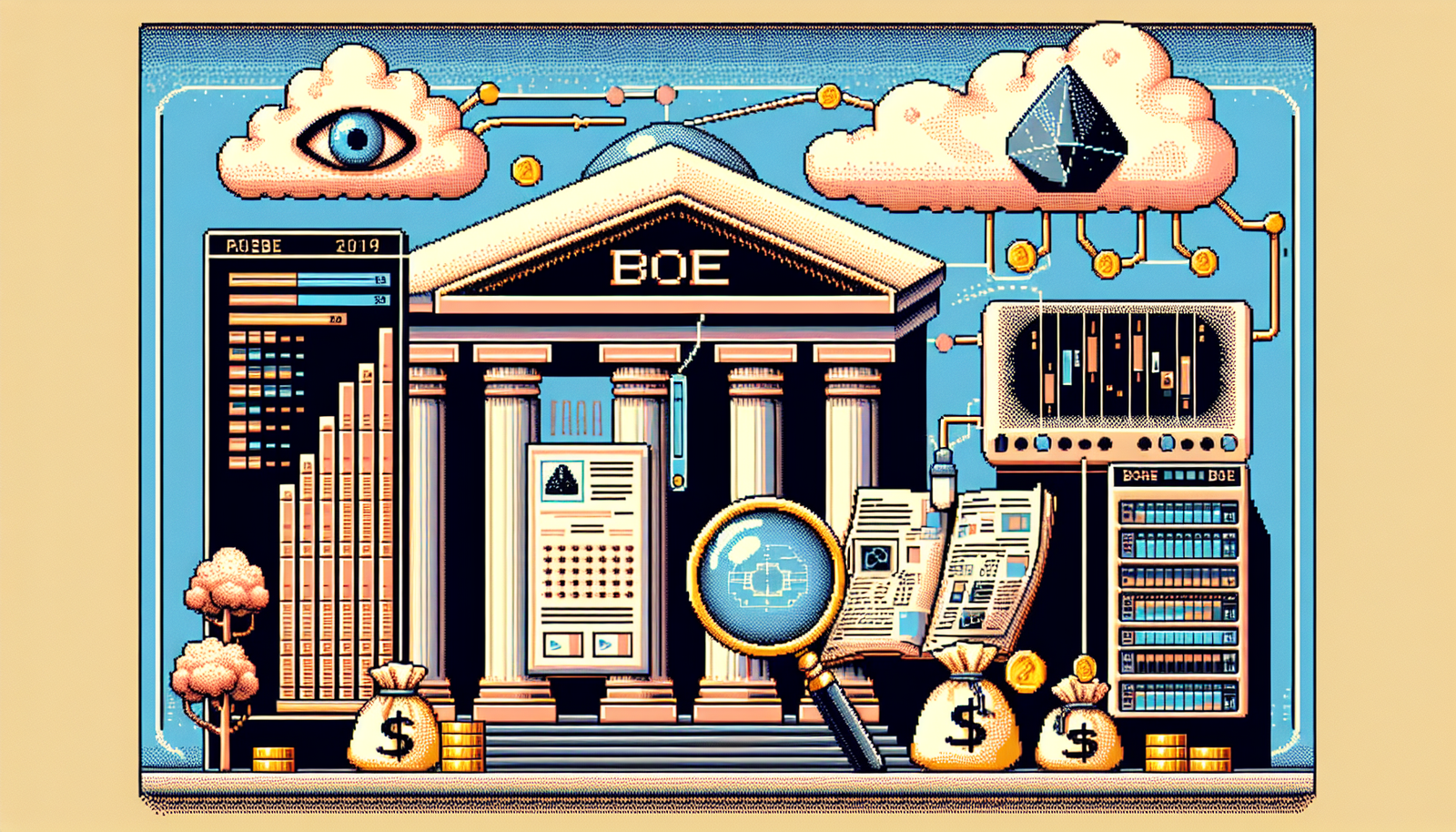 Bank of England Probes AI Data Center Lending Amid Bubble Fears