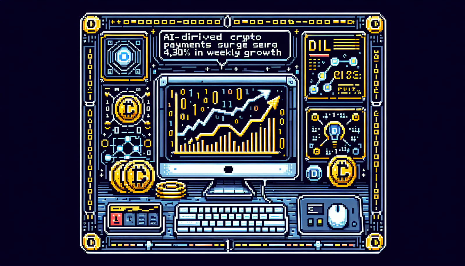 AI-driven crypto payments via Coinbase protocol surge 4,300% in weekly growth – DL News