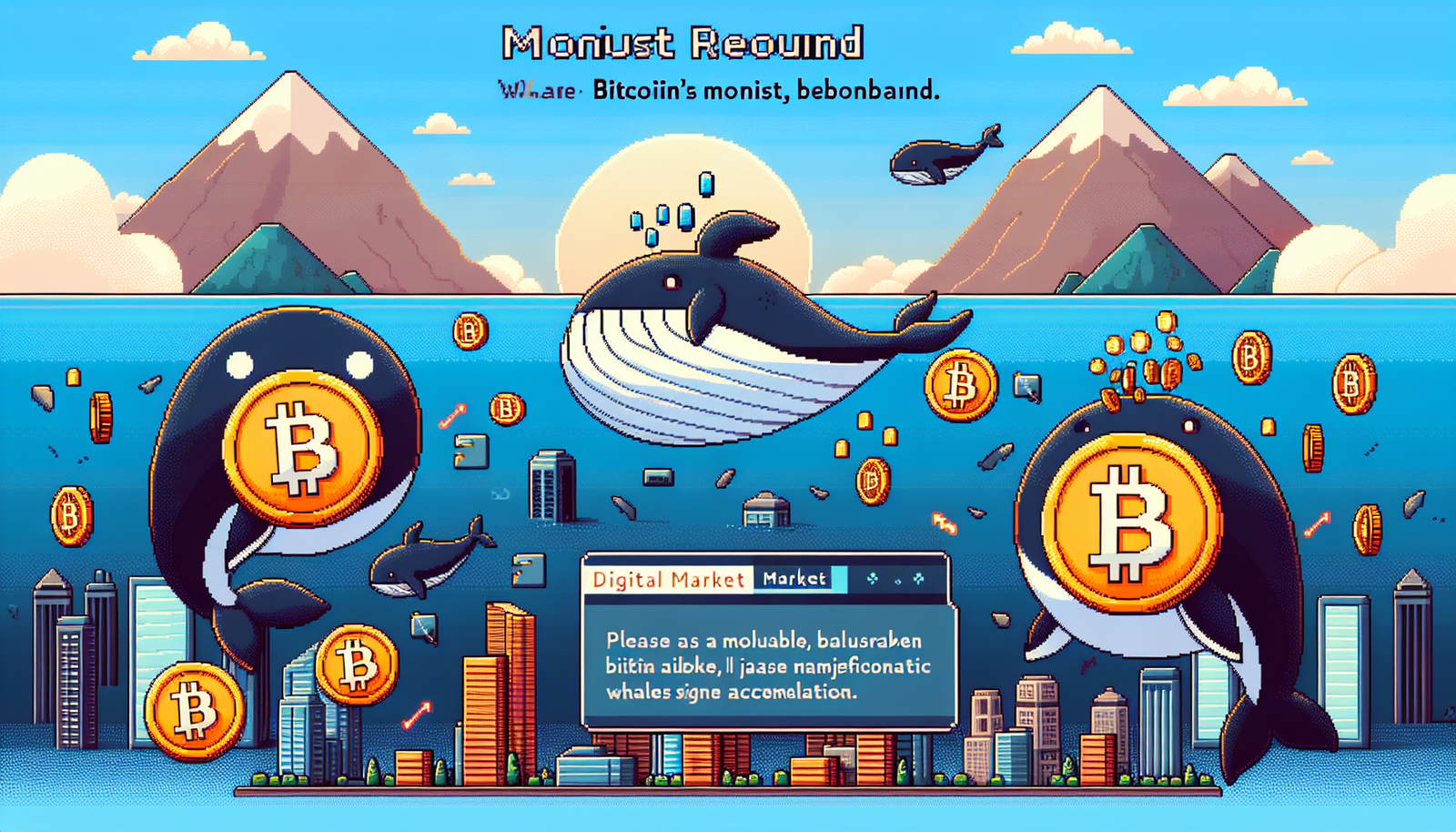 Bitcoin rebounds modestly as whales accumulate, stable market seen