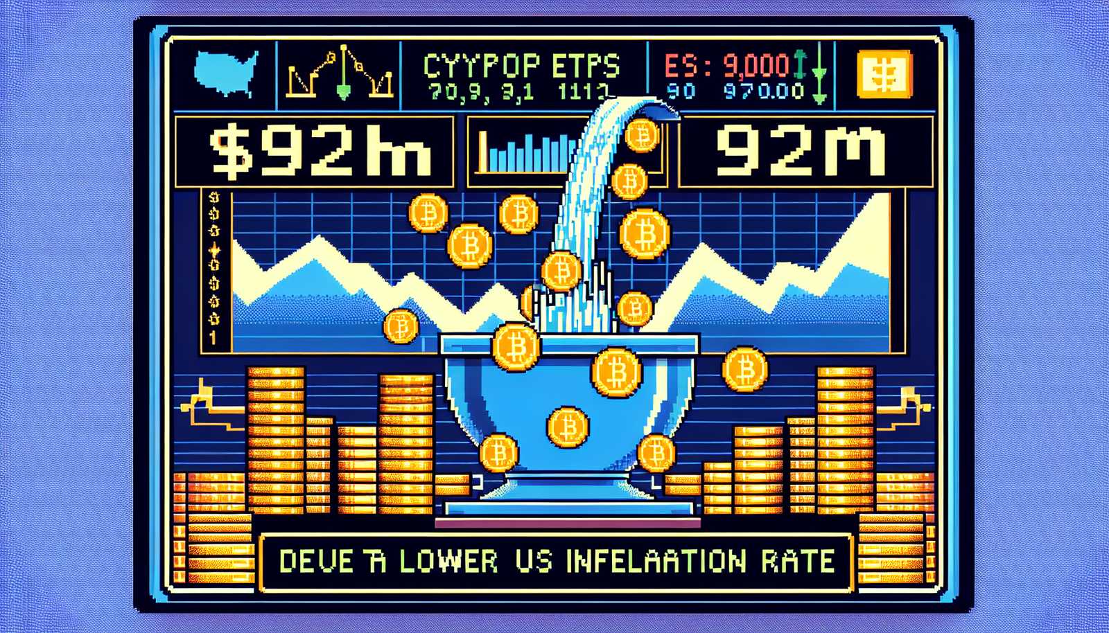 Crypto ETPs See $921M Inflows on Lower US Inflation Data