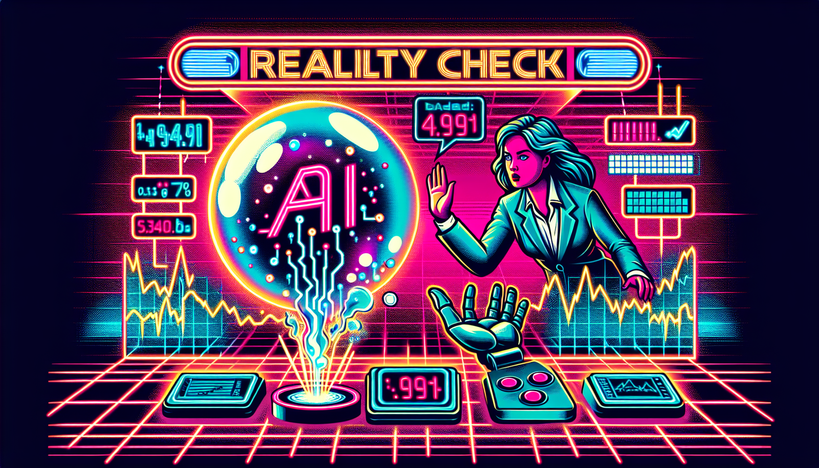 Cathie Wood Denies AI Bubble, Warns of Reality Check on Valuations