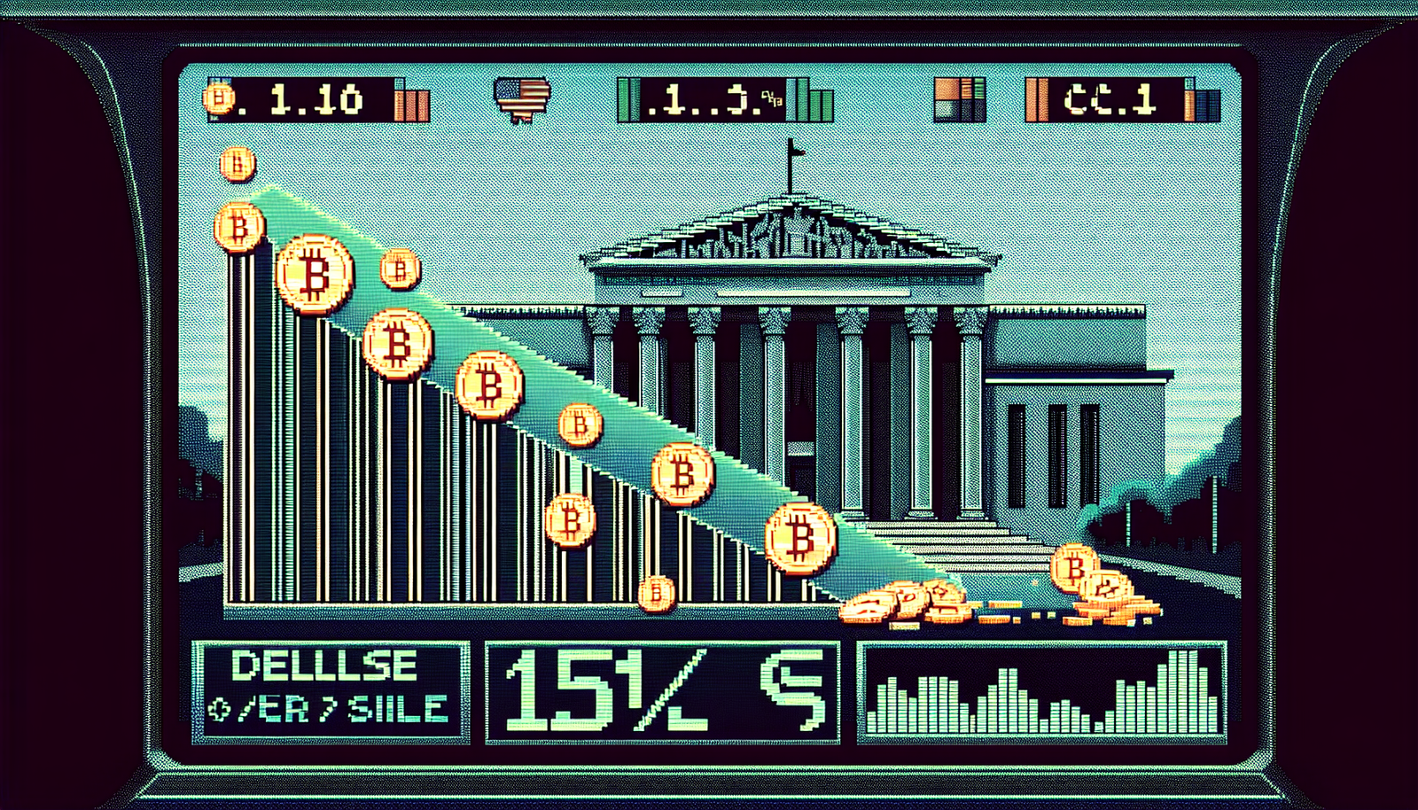 Crypto Market Slides 1.4%, Over $500M Liquidated Ahead of Fed Decision