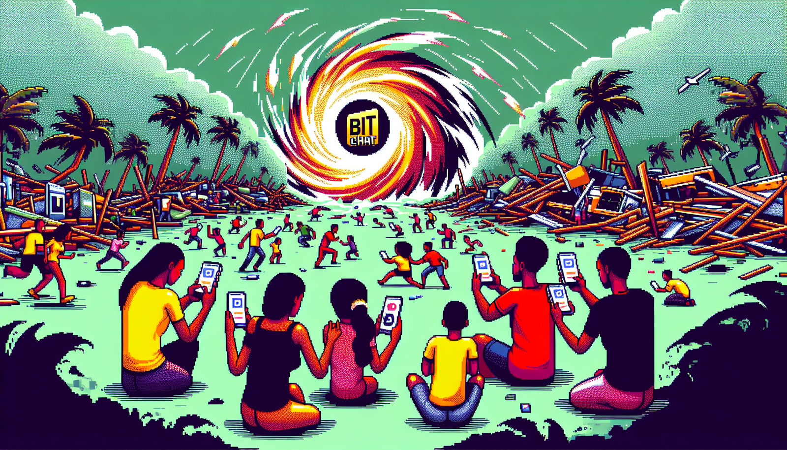 Jamaicans Flock to Bitchat App Amid Hurricane Melissa Chaos