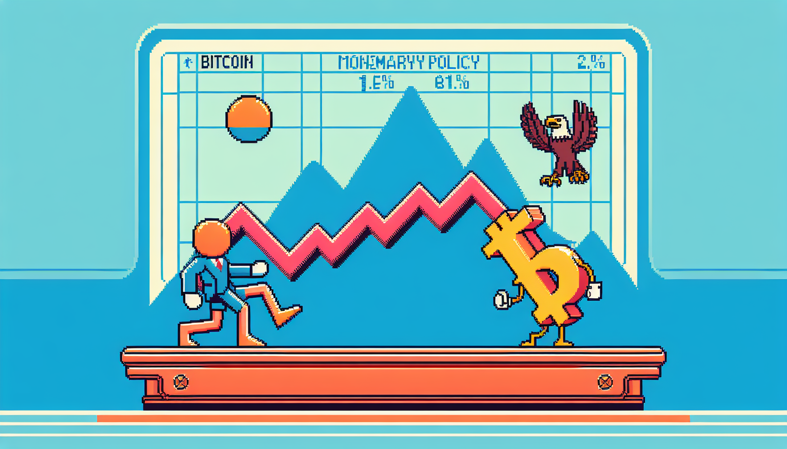 Bitcoin Recovers From Lows, Still Down 2% After Fed’s Hawkish Stance