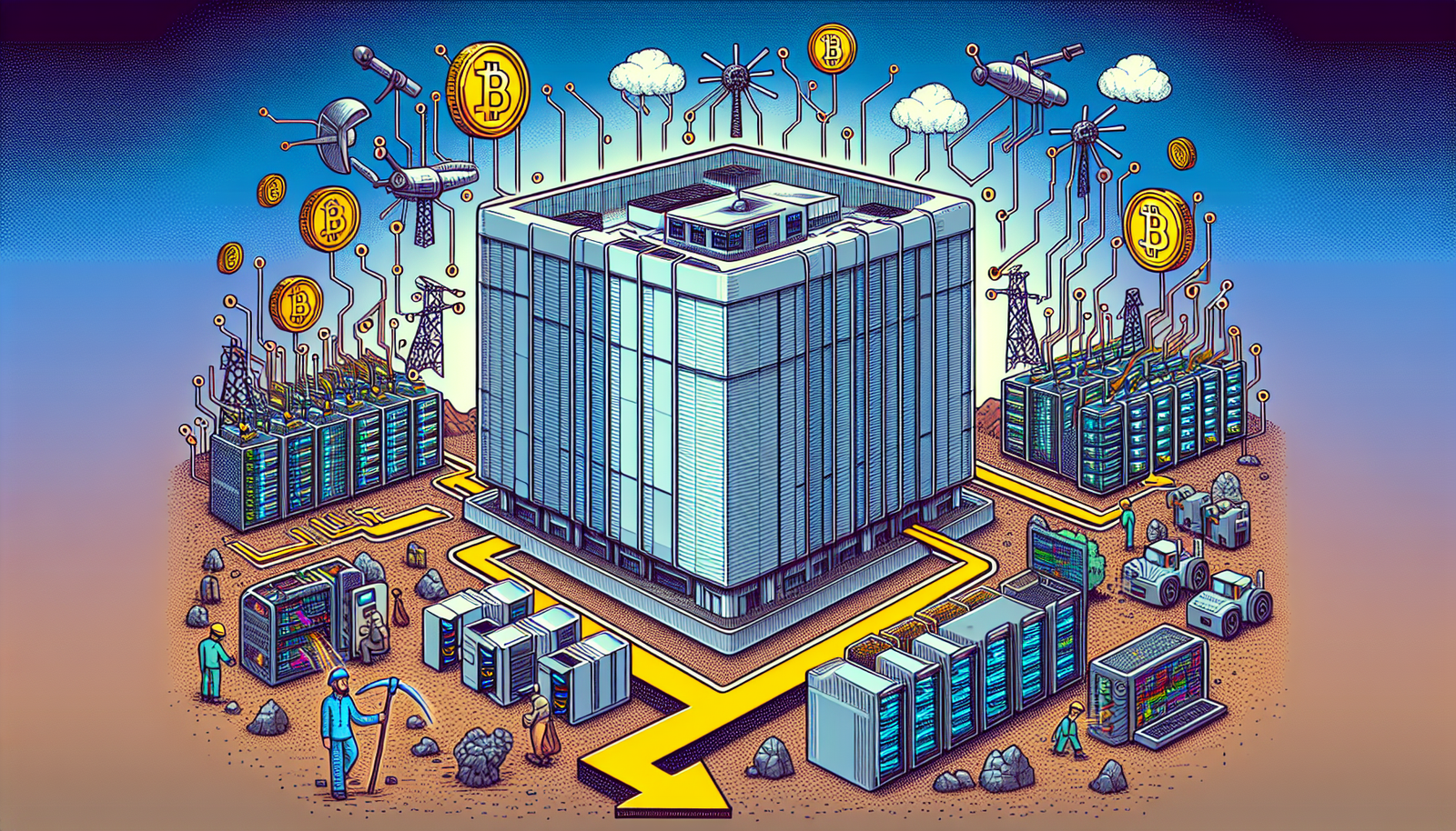 Riot Platforms Shifts Focus to Data Centers, Bitcoin Mining Secondary