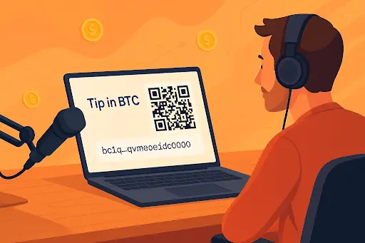 How to Set Up a Simple Bitcoin Tip Jar for Your Site or Stream