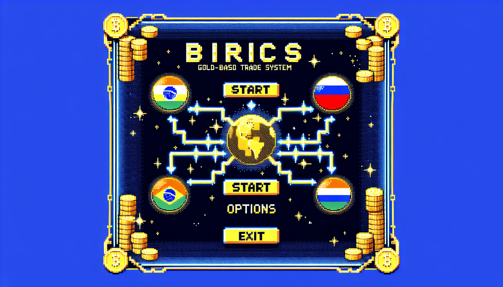 BRICS Launches Gold-Based Payment System to Conduct Trade Without Dollars