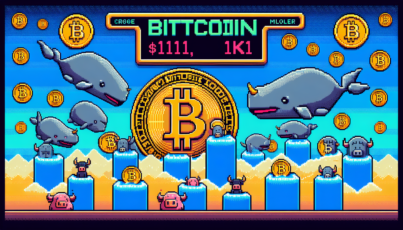Bitcoin Hits $111K Amid Whale Sales, Bulls Fail to Hold