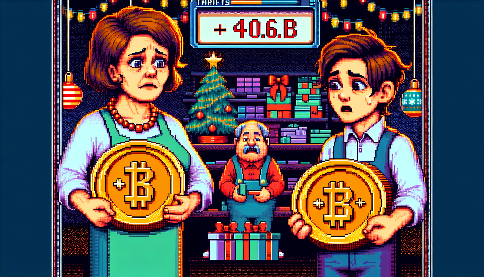 Tariffs Add $40.6B to Holiday Costs, Hitting Shoppers, Retailers