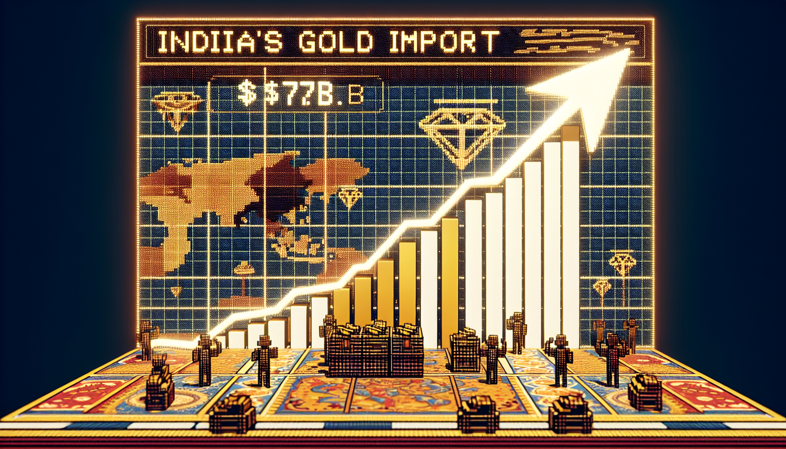 India's Gold Imports Surge to $7.8B, Second Highest Ever