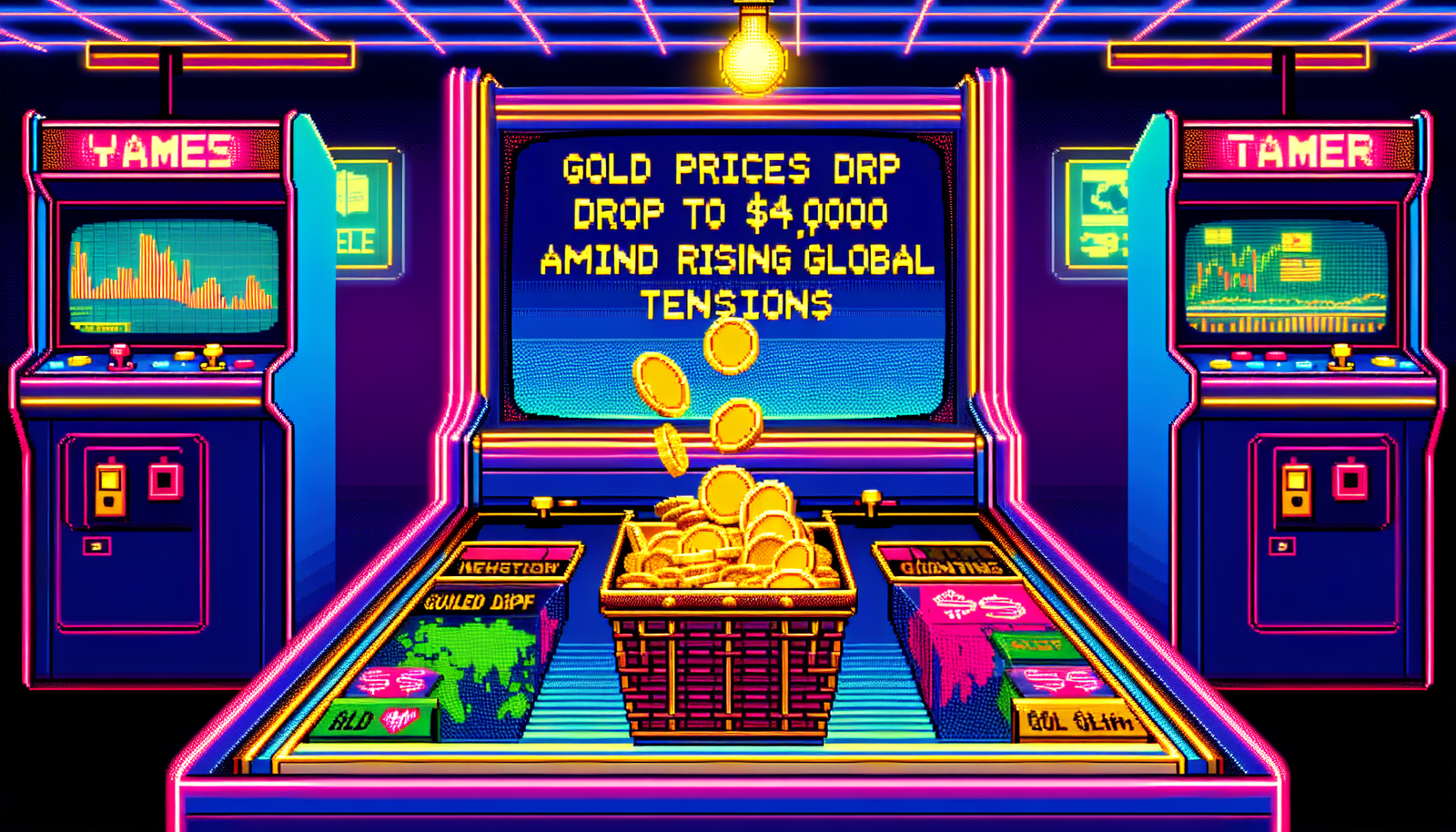 Gold Prices Drop to $4,000 Amid Rising Global Tensions