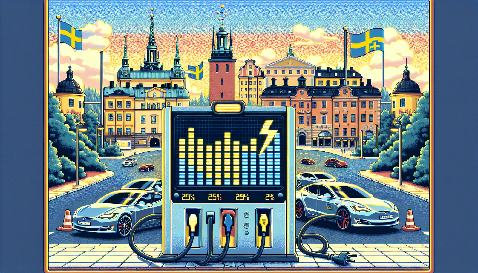 Tesla's Sweden Sales Plunge 89% in October Amid Europe EV Slump