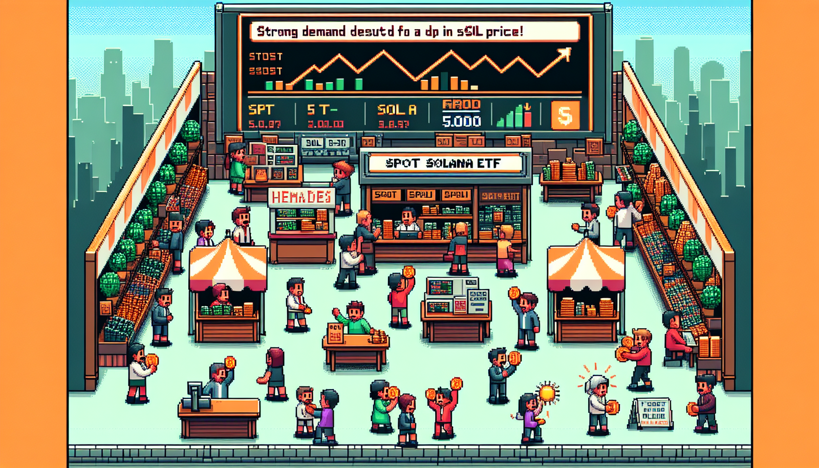 Spot Solana ETFs See Strong Demand Despite SOL Price Drop