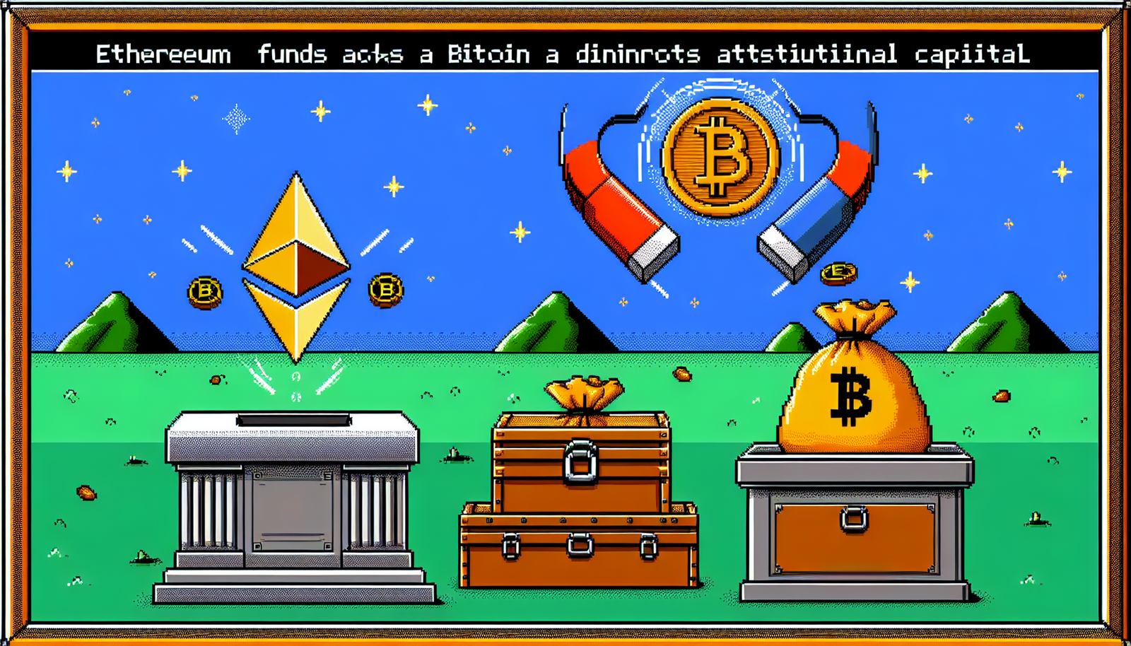 Ethereum Funds Dwindle as Bitcoin Attracts Institutional Capital