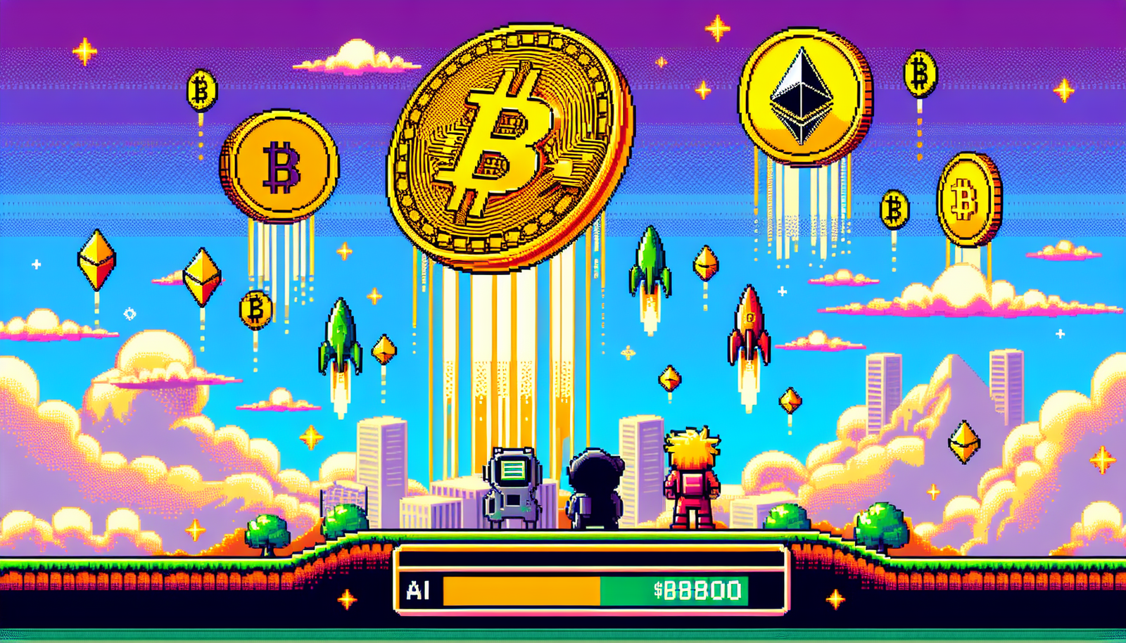 Bitcoin Holds $100K as Altcoins Drop; AI Tokens Surge