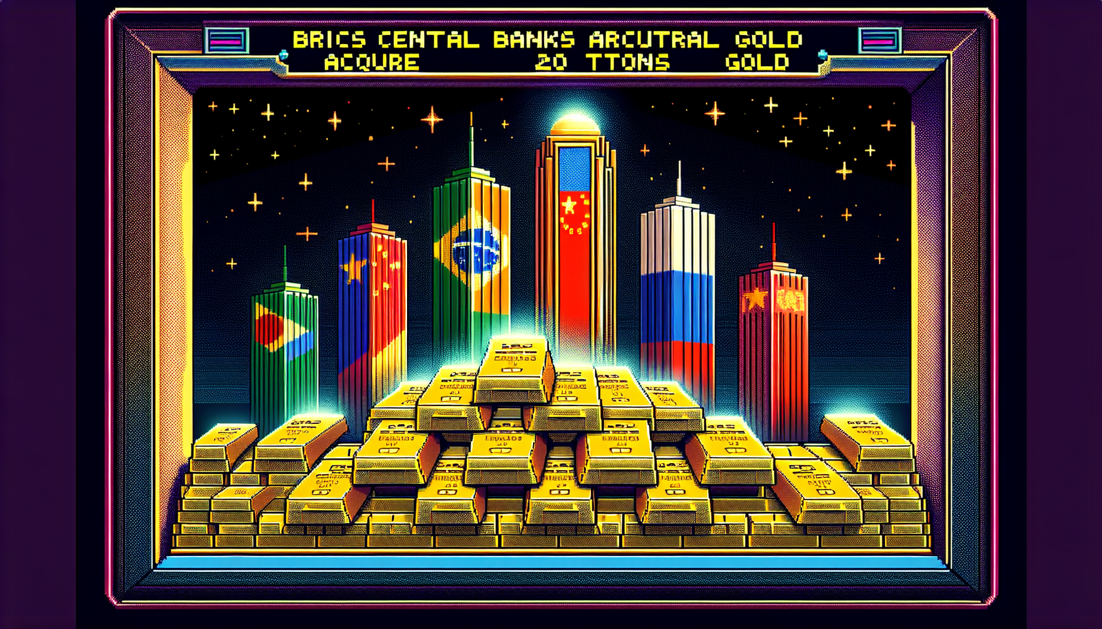 BRICS Central Banks Buy 20 Tons Gold Worth $2.54B in Sept 2025