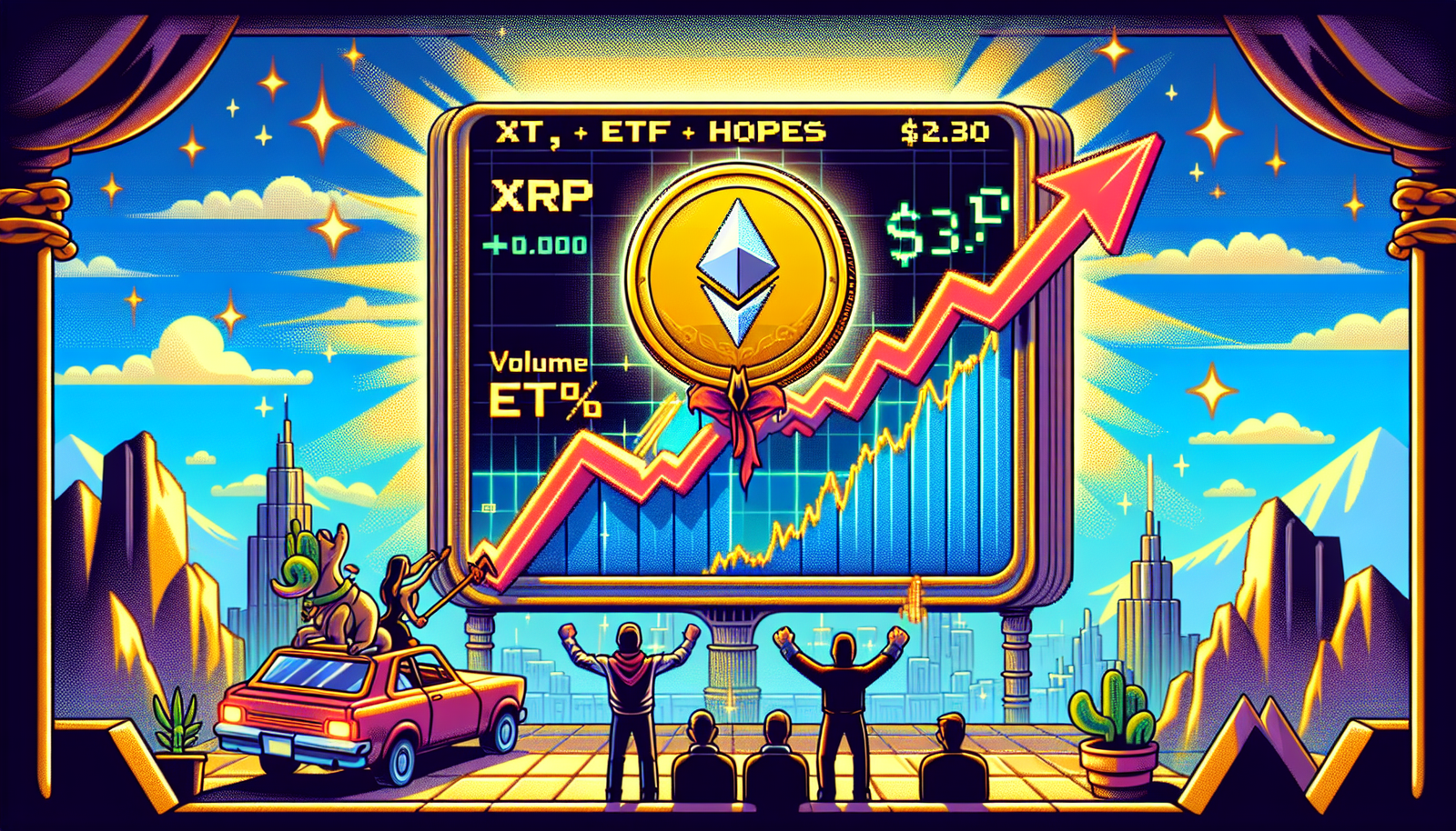 XRP Surges Past $2.30 on ETF Hopes, Volume Soars 86%