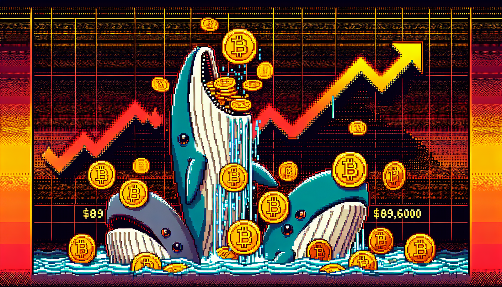 Bitcoin OG Whales Dump Over 1,000 BTC/Hour, Price May Drop to $89,600